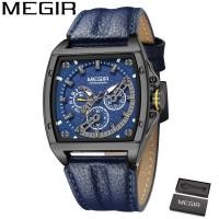 ราคา Megir 2204 นาฬิกาข้อมือควอทซ์อะนาล็อก แฟชั่นหรูหรา สําหรับผู้ชาย (20423109346)