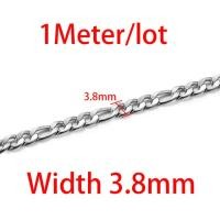 ราคา สร้อยคอเครื่องประดับทำจากสเตนเลสแบบพังค์สำหรับผู้ชายผู้หญิงแบบทำมือโช๊คเกอร์โซ่ลิงก์คิวบา NK สร้อยข้อมือโซ่ขายส่ง1เมตร (19651467595)