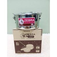ราคา ปิ่นโตกลม zebra 12 ซม 14 ซม ปิ่นโต กล่องข้าว กล่องข้าวกลม พร้อมชั่นแบ่ง ตราหัวม้าลาย (20168169190)