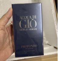 ราคา ส่งฟรี น้ำหอมสำหรับคุณผู้ชาย Giorgio Armani Acqua Di Gio Homme Profondo EDP 75 Ml (21023324894)