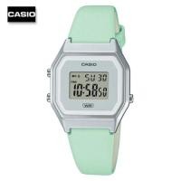 ราคา Velashop นาฬิกาข้อมือผู้หญิงคาสิโอ ดิจิตอล Casio Vintage Digital Watch สายหนังสีเขียว รุ่น LA680WEL 3DF LA680WEL 3D LA680WEL 3 LA680WEL (21014453177)