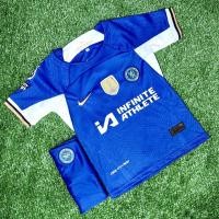 ราคา ชุดบอลเด็ก เชลซีแขนสั้น รุ่นใหม่ล่าสุด 2023 2024 เสื้อพร้อมกางเกง (21093598559)