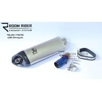 ราคา ท่อแต่ง Ninja400Z400 ชุดสลิปออน Ninja 400Z400 พร้อมปลายทรง Akrapovic 18 นิ้วใบใหญ่ งานสวยตรงรุ่น (7694790393)