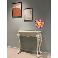 ราคา โต๊ะคอนโซล โต๊ะหลุยส์ โต๊ะวินเทจ consol table โต๊ะชิดผนัง (20047609361)