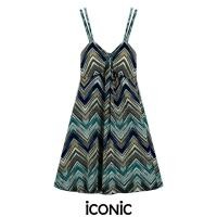 ราคา iCONiC BLUE Big Rose dress 4882 ชุดเดรส ผ้ายืด เรย่อน ฟรีไซส์ใส่ได้ตั้งแต่S XL ยาว35 สม็อกหลัง เดรสแฟชั่น เสื้อผญแฟชั่น เดรสชายทะเล เดรสสั้น (15598549372)