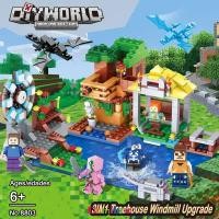 ราคา พร้อมส่ง ตัวต่อ มายคราฟ พร้อมมายคราฟมินิฟิกเกอร์ ของขวัญเด็ก เลโก้มายคราฟ2023ใหม่ (21152632281)