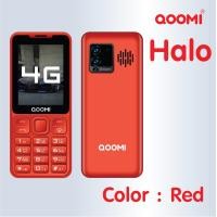 ราคา โทรศัพท์ QOOMI รุ่น Halo มือถือปุ่มกด 4G ฟีเจอร์โฟน มือถือรุ่นใหม่ล่าสุด มือถือ จอ2 8นิ้ว ใส่ได้2ซิม แบตเตอรี่ 2500mAh รับประกันศูนย์ไทย 12 1เดือน (20480602699)