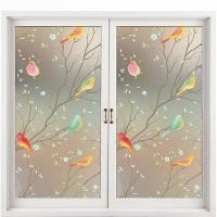 ราคา ฟิล์มติดกระจก ยาว2เมตร แบบสุญญากาศ Glass sticker แถมไม้รีด ติดง่าย เพิ่มความเป็นส่วนตัว สติ๊กเกอร์ติดกระจกบ้าน สติ๊กเกอร์ประตูกระจก (20817087088)