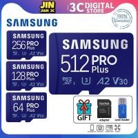 ราคา Samsung การ์ดความจำการ์ดหน่วยความจำแฟลชเม็มโมรีการ์ด SD การ์ดความจำไมโครบัตร TF สีฟ้า PRO การ์ดความจำการ์ดความจำ4GB 8GB 16GB 32GB 64GB128GB 256GB 512GB ความเร็วสูง Class 10 (17546852021)
