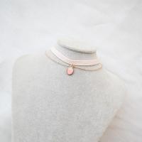 ราคา สร้อยคอแฟชั่นคอปกชุดสีชมพูน่ารักและน่ารัก (13790919618)