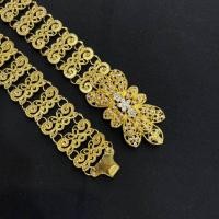 ราคา vintage jewelry เครื่องประดับไทย ชุดไทย เข็มขัดสุภาพสตรี เข็มขัด เข็มขัดสีทอง เข็มขัดทอง เข็มขัดโรสโกลด์ (21083787466)