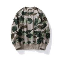 ราคา BAPE เสื้อสเวตเตอร์มีฮู้ดผู้ชายเสื้อสเวตเตอร์เสื้อสวมหัวมีฮู้ดเสื้อยืดคอกลมลายพรางหลายชั้นเสื้อมีฮู้ดสีกากี3XL สีดำ (20157027533)