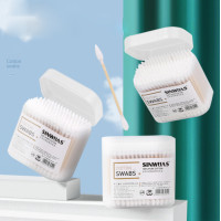 ราคา พร้อมส่ง คอตตอนบัต2หัว 200ก้าน กล่อง หัวเล็ก หัวใหญ่ คัตเตอร์บัต สำลีก้าน ส่งไว (20931142093)