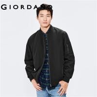 ราคา Giordanoผู้ชาย เสื้อแจ็คเก็ตบอมเบอร์คอเบสบอลหลายกระเป๋า Free Shipping 01072086 (16117095497)