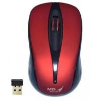 ราคา MD Tech เม้าส์ไร้สาย รุ่น RF 131 Wireless Mouse Black Red Yellow (15211948092)