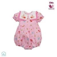 ราคา ชุดบอดี้สูทเด็กหญิง Little Wacoal ผ้าทอ cotton 100 พิมพ์ลายดอกไม้น่ารัก สำหรับแรกเกิด 1 ขวบ (21265150458)