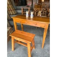 ราคา โต๊ะไม้สัก โต๊ะลิ้นชัก โต๊ะวางของ (21094047408)