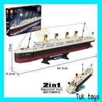 ราคา พร้อมส่ง ชุดตัวต่อ ไททานิค TITANIC เรือไททานิค 2 in 1 No FC6005 (20984639694)