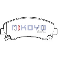 ราคา NIKOYO BRAKE ผ้าเบรค isuzu mu x ผ้าเบรคหน้า mux ผ้าเบรค mux ปี 2013 20162016 on รับประกันสินค้า3เดือน จัดส่งฟรี N2101 N2115 (352429178)