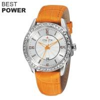 ราคา Che นาฬิกานิวยอร์กสำหรับผู้หญิงพร้อมปฏิทิน Swarovski Rhinestones สายหนังนาฬิกาคุณภาพสูงดีไซน์เรียบง่ายนาฬิกาควอตซ์ญี่ปุ่นกันน้ำนาฬิกาผู้หญิง5ATM (17269498319)