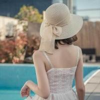 ราคา หมวกสานปีกกว้าง หมวกสาน หมวกกันแดด หมวกสาน ครึ่งหัว ปีกกว้าง หมวกสไต เกาหลี หมวกผู้หญิง หมวกฟาง (8169263785)