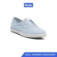 ราคา KEDS รองเท้าผ้าใบ แบบสวม รุ่น CHILLAX TWILL สีฟ้า WF66872 (18439232670)