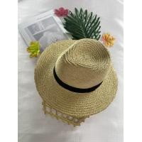 ราคา หมวกฟาง รุ่นE030 คาดสีดำ ทรงปานามาปีกกว้าง ใส่เที่ยวกันแดดไปทะเล (20173739535)