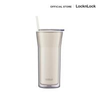 ราคา LocknLock แก้วน้ำพลาสติก 2 ชั้น พร้อมหลอด Daily Essential Cold Cup ความจุ 770 ml รุ่น HAP526 (21128535821)