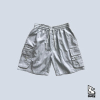 ราคา BUCKOFF กางเกงคาร์โก้ขาสั้น กางเกงขาสั้น เอวผูกเชือก สวมใส่สบาย Short Cargo Pants SH (19849473472)
