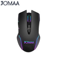 ราคา JOMAA Jiggle Type C Wireless Mouse for MacBook Laptop Computer Mouse USB 2 4GHz Ergonomic Mice Adjustable 2400DPI Gaming Mouse Backlit (20123575660)
