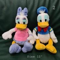ราคา ตุ๊กตางานคู่ เป็ด โดนัลด์ ดั๊ก Donald Duck เดซี่ Daisy งานลิขสิทธิ์ญี่ปุ่น ไซส์เล็กและไซส์กอด (20816979895)