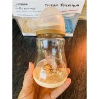 ราคา ขวดนมคอกว้าง 9ออนซ์ Attoon รุ่น Tritan Premium ขวดใส ทนความร้อน สูง ถึง 110 องศา (650864807)