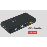 ราคา USB2 0 7 1การ์ดเสียงPCIเพิ่มการ์ดCmi 6206ชิปเซ็ตSPDIF USB Extension Cable Remote Wake Up sound Cardสำหรับคอมพิวเตอร์ (169429387)