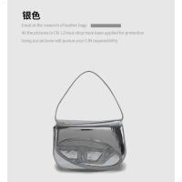 ราคา Niche Design Diesel Portable Jingle Bag 2023 New One Shoulder Armpit Bag Silver Small Bag All Match Messenger Bag (20662863262)