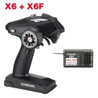ราคา เครื่องส่งสัญญาณ RC X6 DumboRC ใหม่น้ำหนัก2 4ก ควบคุมระยะไกล6CH บอร์ดคอนโทรลพร้อมตัวรับ X6FG พร้อมไจโรสำหรับ1 24 1 16 1 18 1 32ถัง Rc รถยนต์เรือ1 36 (17688921175)