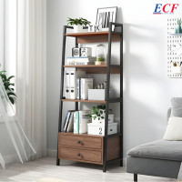 ราคา ECF Furniture ชั้นวางหนังสือ ชั้นวางของ รุ่น มีญ่า โครงเหล็ก ชั้นวางหนังสือ ชั้นวางของ4ชั้น (19324740460)