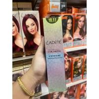 ราคา ถูกที่สุด LADENE ลาดีเน่ รุ่น Coloringกล่องแยกไฮโดรเจน สีผม ผมโทนหม่น ผมเทา น้ำตาลหม่น ผสมคอลลาเจน ครีมย้อมผมขนาด100มล (20003672423)