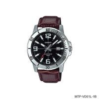 ราคา Casio Standard นาฬิกาข้อมือผู้ชาย สายหนัง รุ่น MTP VD01L Series (19279951778)