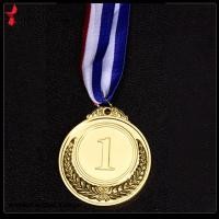 ราคา Quick Arrival Gold Silver Bronze Award Hanging Medal Children Medal Winner Reward Encourage Badge Competitions Prizes Outdoor Kids Games Toy Medal with Ribbon Family Sports Game School Party Supplies 