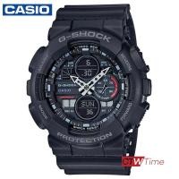 ราคา ผ่อนชำระ สูงสุด 10 เดือน CASIO G Shock นาฬิกาข้อมือผู้ชาย สายเรซิน รุ่น GA 140 1A1DR สีดำ (13227838852)