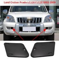 ราคา for Toyota Land Cruiser Prado LC120 FJ120 2003 2009 Front Bumper Fog Lights Side Baffle Cover (13814516023)