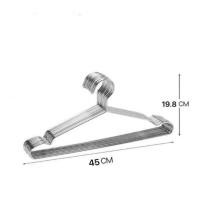 ราคา ไม้แขวนเสื้อสแตนเลส หนา3 2mmยาว40 42 45cm 1แพ็ค 10ชิ้น ไม้แขวนสแตนเลส ไม้แขวนเสื้อเด็ก ไม้แขวนผ้า ไม้แขวนกางเกง แขวนผ้า (13172246589)