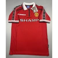 ราคา เสื้อบอล ย้อนยุค แมนยู 1998 เหย้า คอซิป Retro Manchester United Home เรโทร คลาสสิค 1998 99 (20472855565)