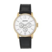 ราคา Armitron AR20 5217WTGPBK นาฬิกาข้อมือผู้ชาย สายหนัง สีดำ (4324294848)