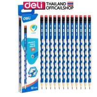 ราคา Deli ดินสอไม้ 2B พร้อมยางลบ แพ็ค 12 แท่ง Graphite Pencil C016 2B ดินสอ เครื่องเขียน อุปกรณ์การเรียน ดินสอ2B school office stationery ราคาถูก Graphite Pencil ดินสอไม้ 2B (20669629185)