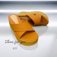 ราคา รองเท้าส้นเตารีดงานขายดี สูง 2 5 นิ้ว ใส่สบาย (10521233131)