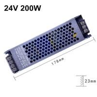 ราคา หม้อแปลงบัลลาสต์ Lampu Kotak LED บางเฉียบสวิตช์จ่ายไฟสลับ220V ไป DC12V 24V 48V (19633808102)