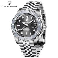 ราคา Pagani Design นาฬิกาแท้ 40 MM นาฬิกาออโตเมติก นาฬิกาผู้ชาย seiko NH35 นาฬิกาเหล็ก ฝาเซรามิก 100M นาฬิกาผู้ชายกันน้ำ นาฬิกาข้อมือ ผู้ชาย PD 1651 (16662555936)