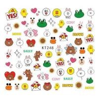 ราคา KT สติ๊กเกอร์ติดเล็บ ลายการ์ตูน น่ารักมากๆ ลอกติดได้เลย (20067408039)