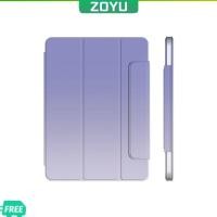 ราคา ZOYU เคส iPad ศิลปะกราฟฟิตีภาพวาดเคสแม่เหล็กสองด้านคลิปเคสสำหรับ iPad 2022 Pro 11 Air 4 Air 5 iPad Mini 6 ipad gen 10 case เคสป้องกันอัจฉริยะเคสบางเฉียบและน้ำหนักเบา (20663010104)